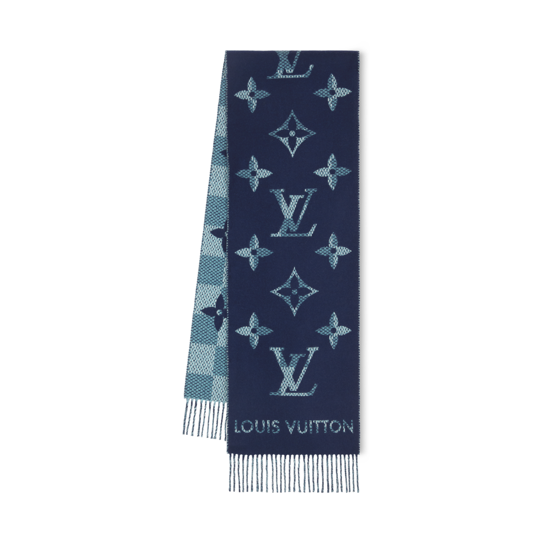 LOUIS VUITTON チェック柄ストール louis-vuitton--